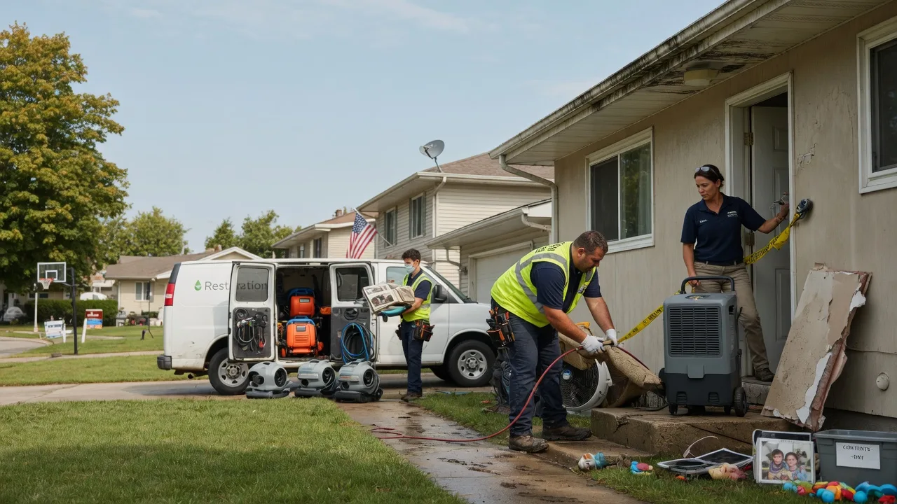 Water Damage Restoration in Barstow, IL near me